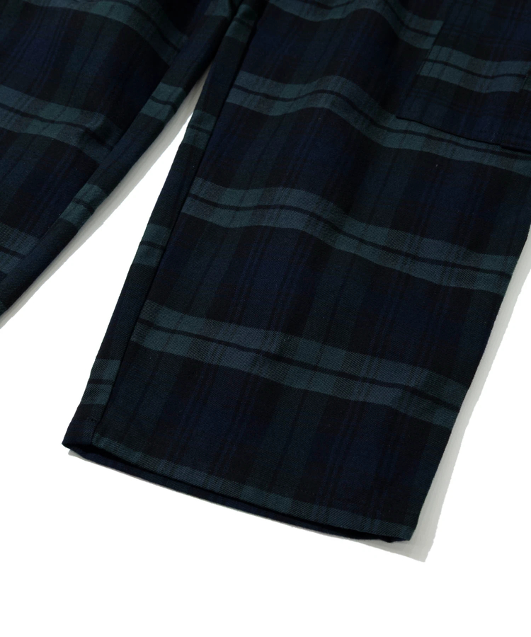 go slow caravan(ゴースローキャラバン) |Mountain Mania/マウンテンマニア Check Wide Cargo Pants (MENS)