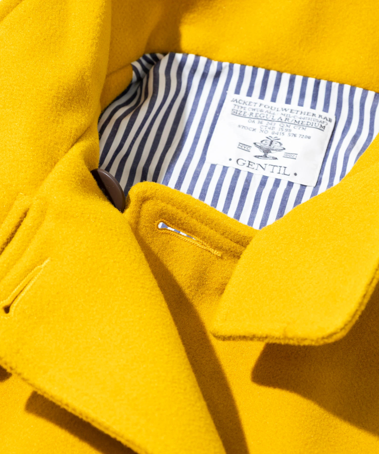 GENTIL/ジャンティー メルトンハイネックコート (WOMENS