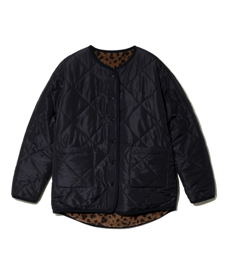 le colis/ルコリ ボアxファー リバーシブルブルゾン (WOMENS