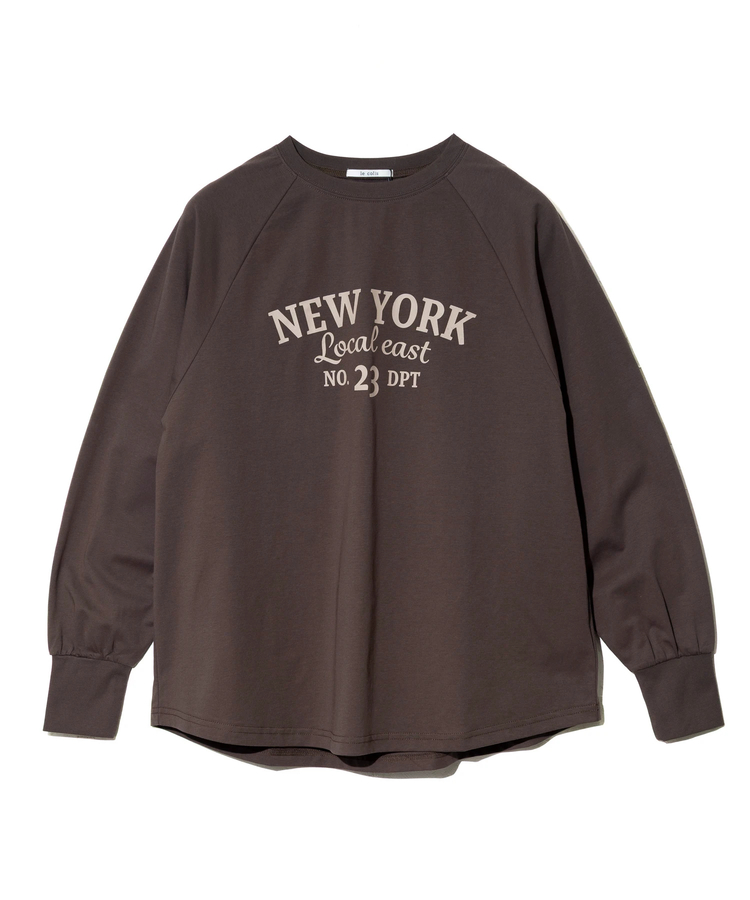 go slow caravan(ゴースローキャラバン) |le colis/ルコリ ラウンドロゴ長袖TEE (WOMENS)