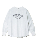 go slow caravan(ゴースローキャラバン) |le colis/ルコリ ラウンドロゴ長袖TEE (WOMENS)