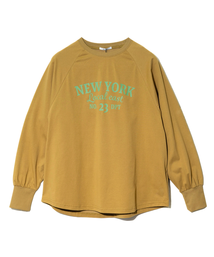 go slow caravan(ゴースローキャラバン) |le colis/ルコリ ラウンドロゴ長袖TEE (WOMENS)