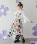 go slow caravan(ゴースローキャラバン) |ScoLar/スカラー 総柄綿ツイルSK (WOMENS)