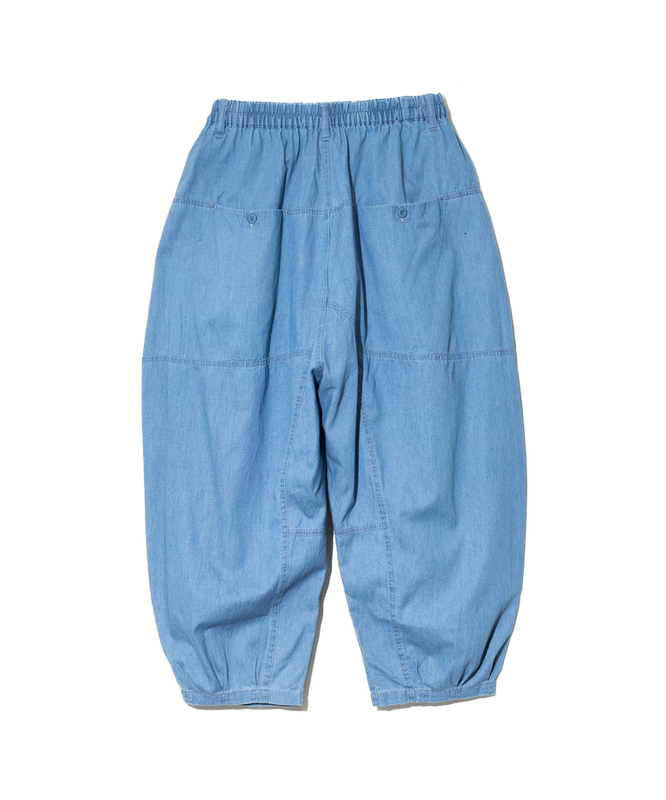 mililopiulu/ミリロピュール バルーンゆるタックデニムパンツ (WOMENS