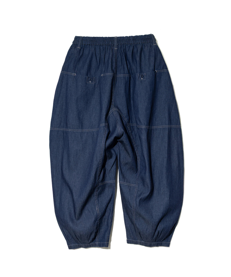 mililopiulu/ミリロピュール バルーンゆるタックデニムパンツ (WOMENS