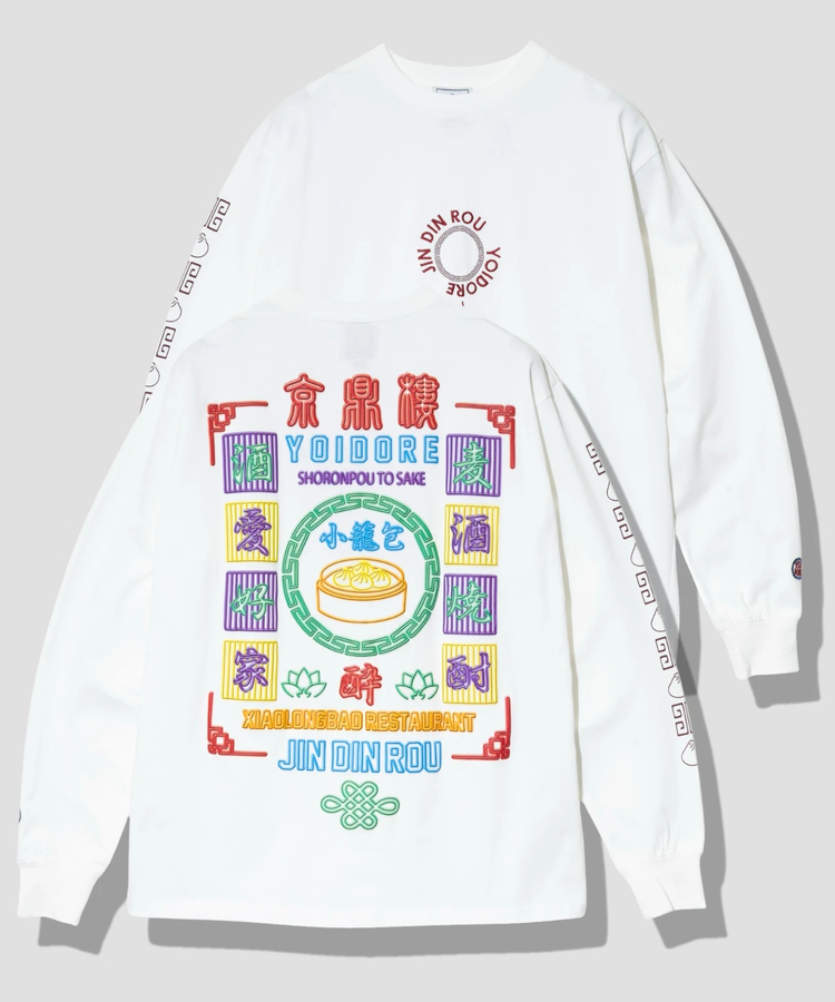 go slow caravan(ゴースローキャラバン) |YOIDORE/酔いどれ ジンディンロウ コラボ ロンTEE (MENS)