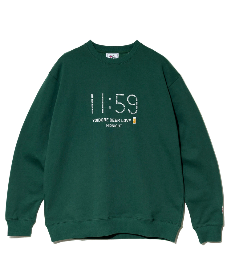 go slow caravan(ゴースローキャラバン) |YOIDORE/酔いどれ BEER SUKI クルーネックスウェット (MENS)