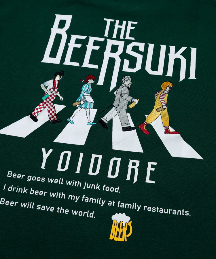go slow caravan(ゴースローキャラバン) |YOIDORE/酔いどれ BEER SUKI クルーネックスウェット (MENS)