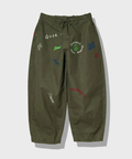 go slow caravan(ゴースローキャラバン) |Universal Style Wear/ユニバーサルスタイルウェア RAKUGAKI bazooka pants (MENS)