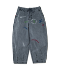 go slow caravan(ゴースローキャラバン) |Universal Style Wear/ユニバーサルスタイルウェア RAKUGAKI bazooka pants (MENS)