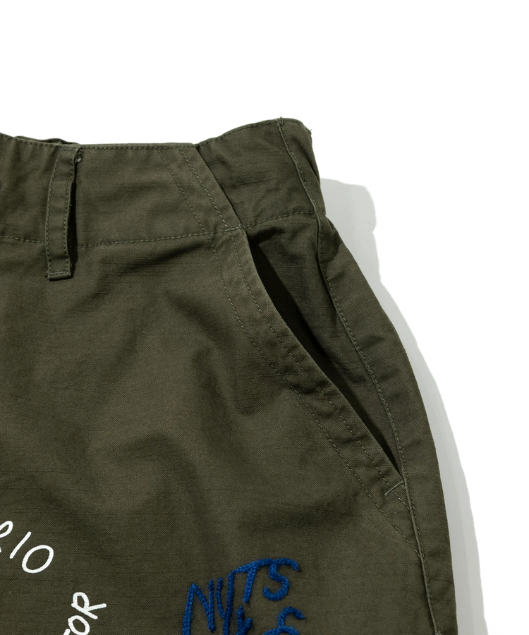 go slow caravan(ゴースローキャラバン) |Universal Style Wear/ユニバーサルスタイルウェア RAKUGAKI bazooka pants (MENS)