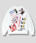 go slow caravan(ゴースローキャラバン) |modem design/モデムデザイン 総柄おじさんロンTee-1 (MENS)