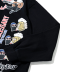 go slow caravan(ゴースローキャラバン) |modem design/モデムデザイン 総柄おじさんロンTee-1 (MENS)