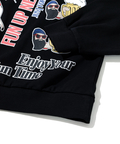 go slow caravan(ゴースローキャラバン) |modem design/モデムデザイン 総柄おじさんロンTee-1 (MENS)