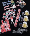 go slow caravan(ゴースローキャラバン) |modem design/モデムデザイン 総柄おじさんロンTee-1 (MENS)