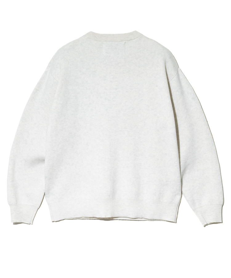 go slow caravan(ゴースローキャラバン) |modem design/モデムデザイン おじさんニット (MENS)