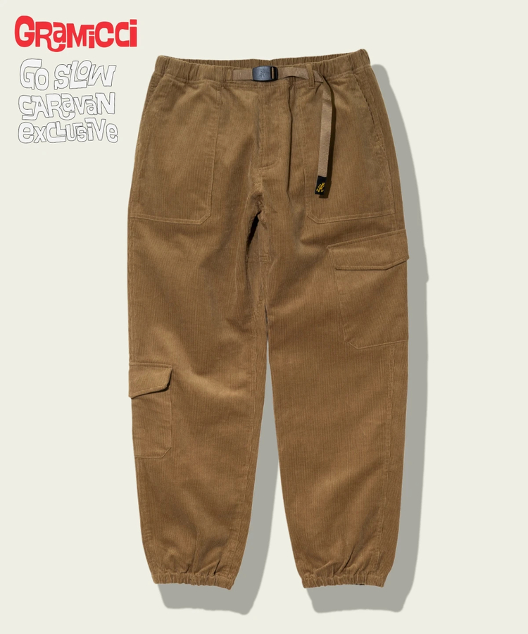 go slow caravan(ゴースローキャラバン) |【GSC別注】GRAMICCI/グラミチ CARGO JOGGER PANTS -CORDUROY- (MENS)