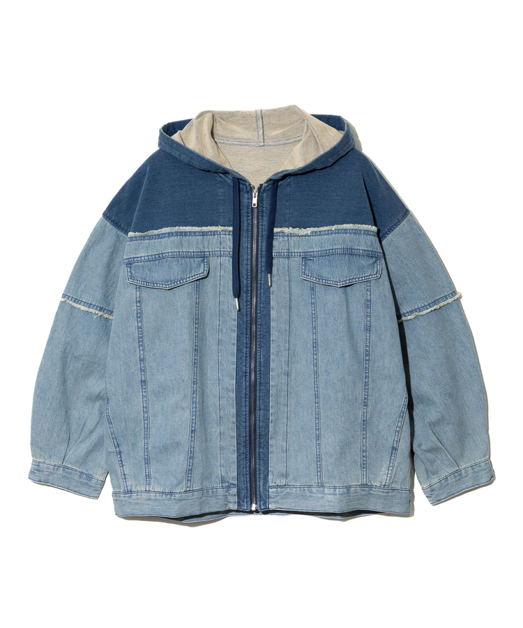 sammy さん mililopiulu ケミカルデニム パーカー GLAY 03_004-750.jpg