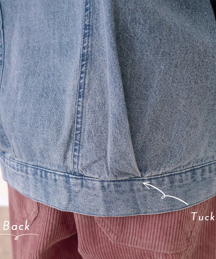 mililopiulu/ミリロピュール ケミカルデニム裏毛フーディーパーカー