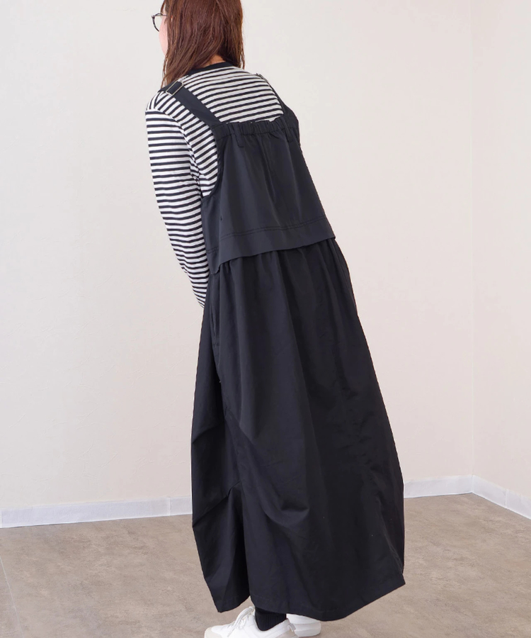 mililopiulu/ミリロピュール ビッグポケットワークジャンスカ (WOMENS