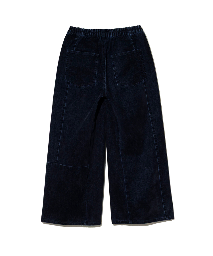 Mili Plus/ミリプラス フロッキーイージーデニムパンツ (WOMENS