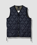go slow caravan(ゴースローキャラバン) |TAION/タイオン MILITARY V-NECK W-ZIP DOWN VEST《SOFT SHELL》(MENS)