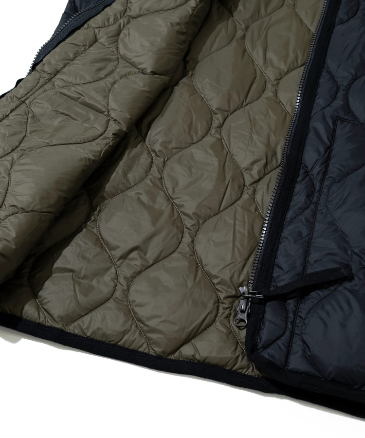 go slow caravan(ゴースローキャラバン) |TAION/タイオン MILITARY V-NECK W-ZIP DOWN VEST《SOFT SHELL》(MENS)