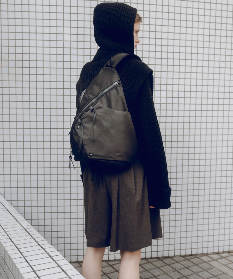 go slow caravan(ゴースローキャラバン) |F/CE./エフシーイー TEXTURED TWILL 3 POINTS SLINGER BAG 24L
