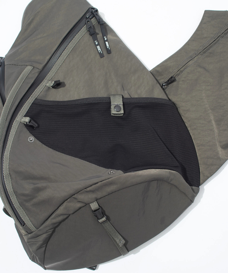 go slow caravan(ゴースローキャラバン) |F/CE./エフシーイー TEXTURED TWILL 3 POINTS SLINGER BAG 24L