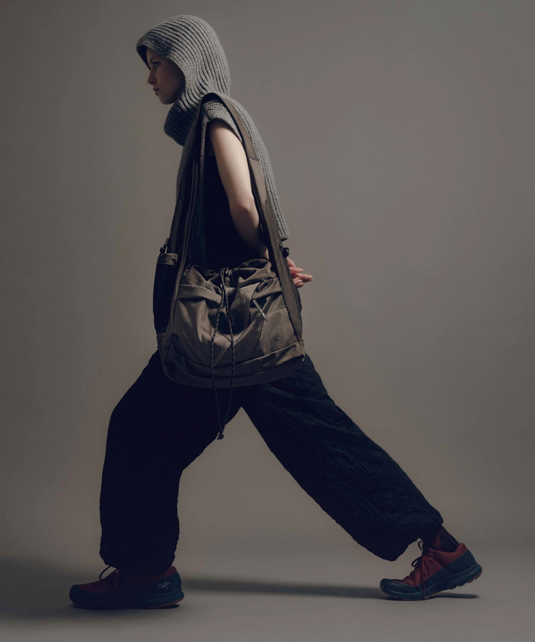 go slow caravan(ゴースローキャラバン) |F/CE./エフシーイー TEXTURED TWILL FUROSHIKI WAY SHOULDER 16L