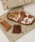go slow caravan(ゴースローキャラバン) |SHAKA/シャカ MOC MULE TASSEL COWHAIR (WOMENS)