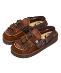 go slow caravan(ゴースローキャラバン) |SHAKA/シャカ MOC MULE TASSEL COWHAIR (WOMENS)