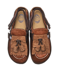 go slow caravan(ゴースローキャラバン) |SHAKA/シャカ MOC MULE TASSEL COWHAIR (WOMENS)