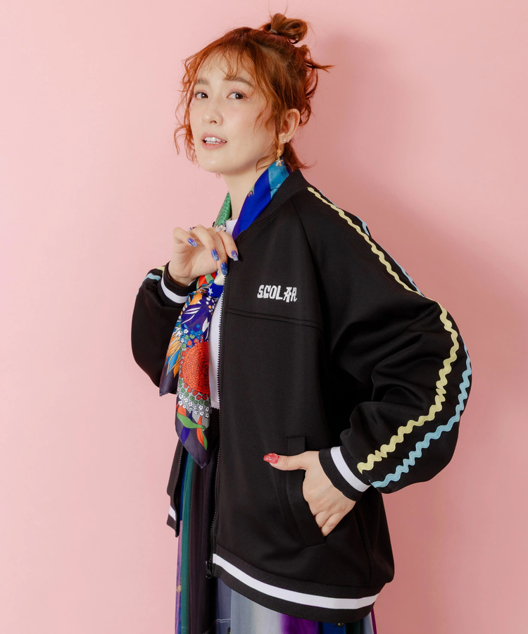 ScoLar/スカラー 刺繍ジャージBZ (WOMENS)｜ファッション通販 SANKO