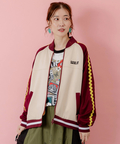 go slow caravan(ゴースローキャラバン) |ScoLar/スカラー 刺繍ジャージBZ (WOMENS)