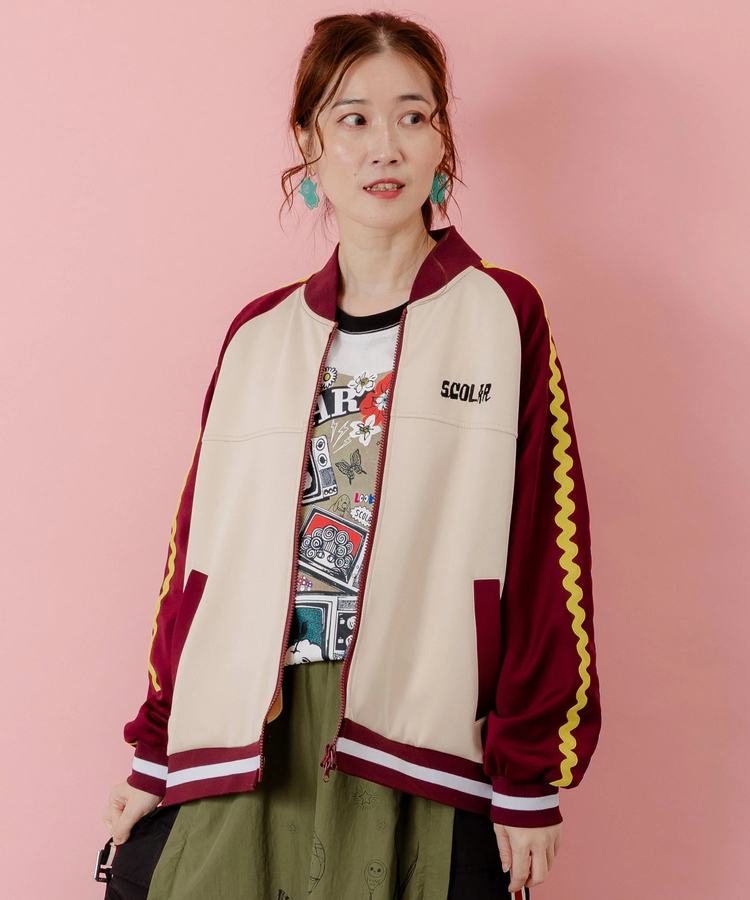 ScoLar/スカラー 刺繍ジャージBZ (WOMENS)｜ファッション通販 SANKO