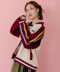 go slow caravan(ゴースローキャラバン) |ScoLar/スカラー 刺繍ジャージBZ (WOMENS)