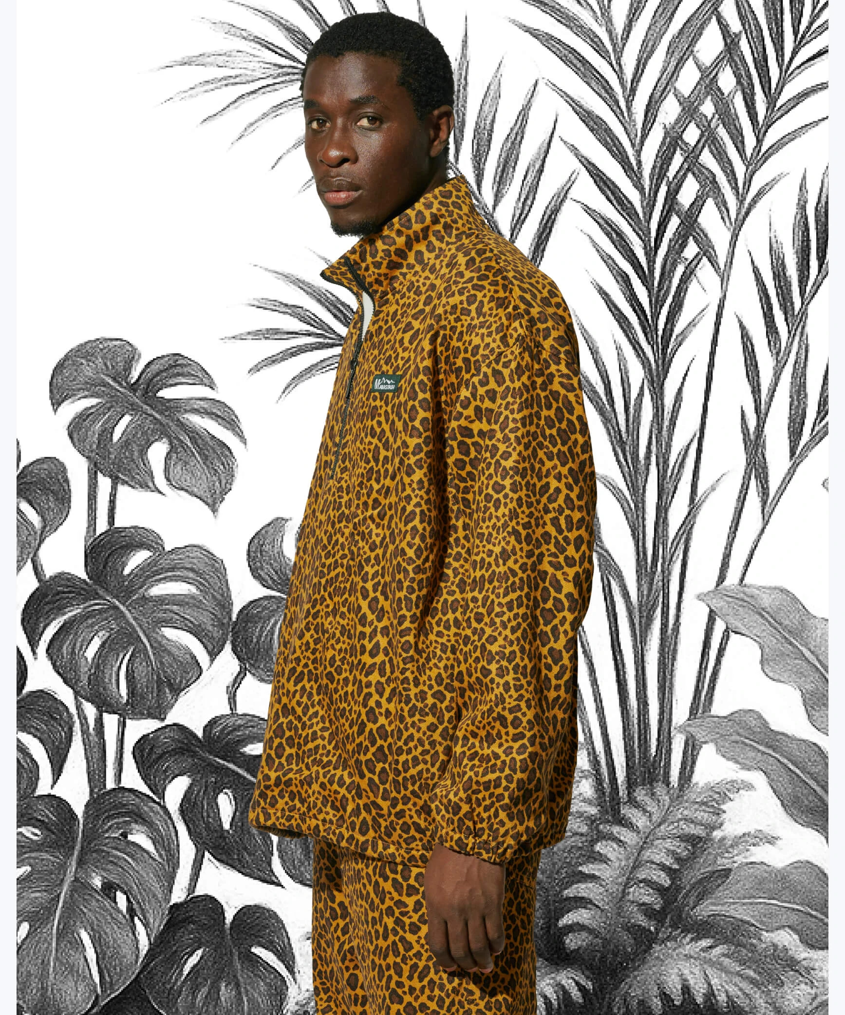 MANASTASH x A-KLASS/マナスタッシュ CHILLIWACK PULLOVER LEOPARD