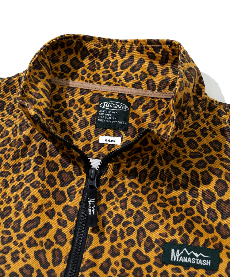 go slow caravan(ゴースローキャラバン) |MANASTASH/マナスタッシュ CHILLIWACK PULLOVER LEOPARD (MENS)