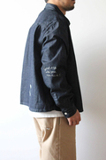 go slow caravan(ゴースローキャラバン) |【GSC別注】FREE RAGE/フリーレイジ 10oz DENIM CPOシャツ ‐One Year Later ver‐ (MENS)