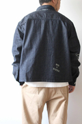 go slow caravan(ゴースローキャラバン) |【GSC別注】FREE RAGE/フリーレイジ 10oz DENIM CPOシャツ ‐One Year Later ver‐ (MENS)