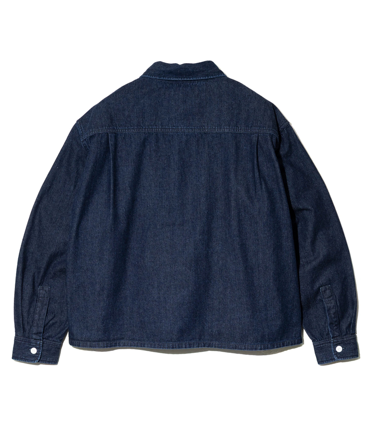 go slow caravan(ゴースローキャラバン) |【GSC別注】FREE RAGE/フリーレイジ 10oz DENIM CPOシャツ ‐One Year Later ver‐ (MENS)