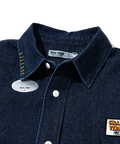 go slow caravan(ゴースローキャラバン) |【GSC別注】FREE RAGE/フリーレイジ 10oz DENIM CPOシャツ ‐One Year Later ver‐ (MENS)