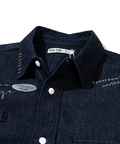 go slow caravan(ゴースローキャラバン) |【GSC別注】FREE RAGE/フリーレイジ 10oz DENIM CPOシャツ Play Work ver‐ (MENS)