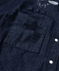 go slow caravan(ゴースローキャラバン) |【GSC別注】FREE RAGE/フリーレイジ 10oz DENIM CPOシャツ Play Work ver‐ (MENS)