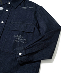 go slow caravan(ゴースローキャラバン) |【GSC別注】FREE RAGE/フリーレイジ 10oz DENIM CPOシャツ Play Work ver‐ (MENS)