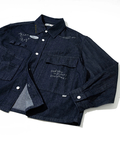 go slow caravan(ゴースローキャラバン) |【GSC別注】FREE RAGE/フリーレイジ 10oz DENIM CPOシャツ Play Work ver‐ (MENS)