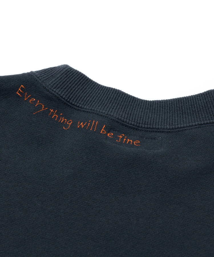 go slow caravan(ゴースローキャラバン) |FREE RAGE/フリーレイジ ハンドクラフトクルースウェット《Hand Drawing》 (MENS)