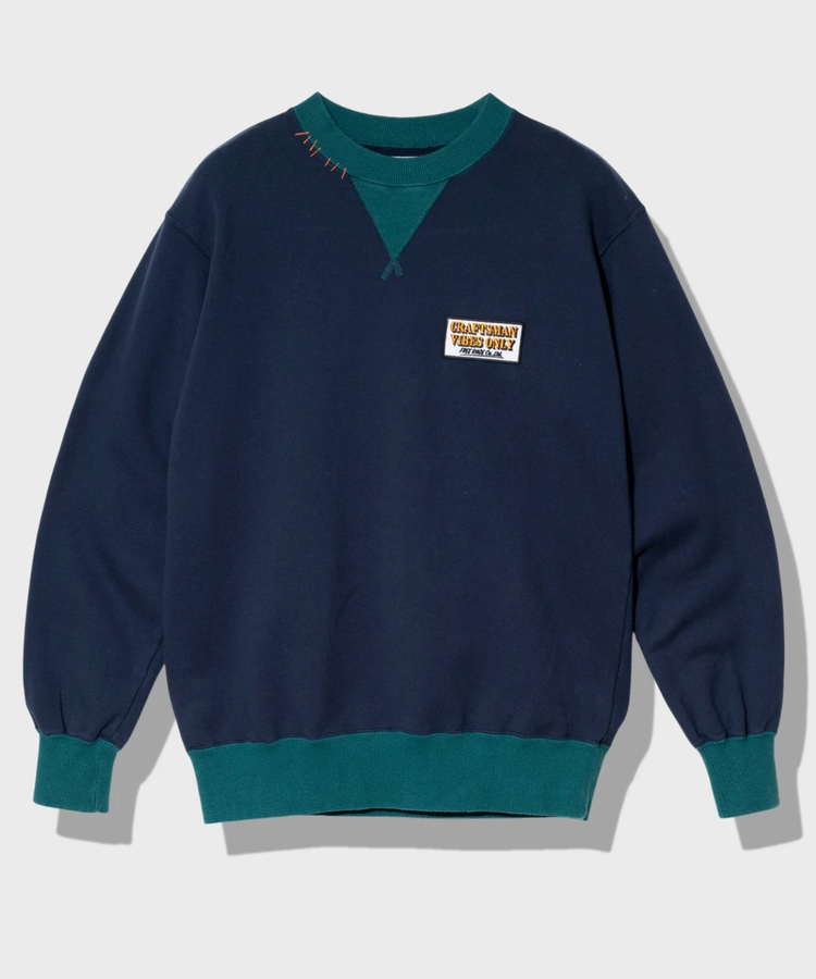 go slow caravan(ゴースローキャラバン) |【GSC別注】FREE RAGE/フリーレイジ リンガースウェット《CRAFTSMAN VIBES ONLY》 (MENS)