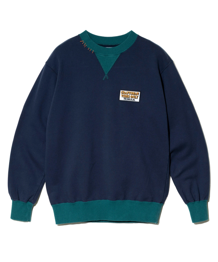 go slow caravan(ゴースローキャラバン) |【GSC別注】FREE RAGE/フリーレイジ リンガースウェット《CRAFTSMAN VIBES ONLY》 (MENS)